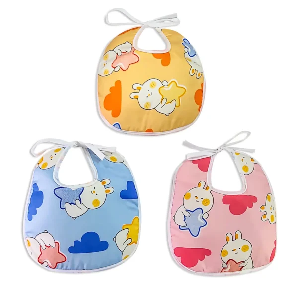 Love Baby Cotton Assorted Print Bib – 1003 Combo P13