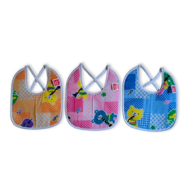 Plastic Assorted Colors Printed Bibs Cloth from Love Baby