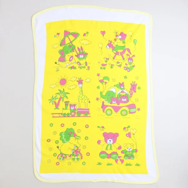 Love Baby baby Towel for new born baby – 1915 Yellow P1