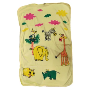 All season Baby Bath Towel for infant with cap – 1944 Yellow P1 5