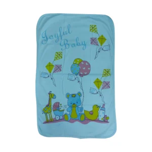 Love Baby Hood baby Towel for new born baby – 1952 Blue