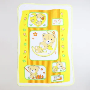 Love Baby Towel for new born baby for age 0 – 36 month – 1955 Yellow