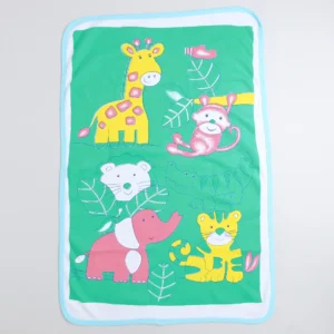 Love Baby Hood baby Towel for new born baby – 1956 Blue