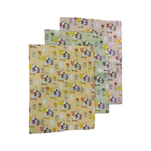 Baby Diaper Changing Mat Set of 3 Multicolor