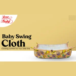 Love Baby swing for new born a baby with Soft net 7