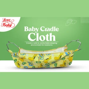 Baby Cotton Cradle Cloth Without Stainless Steel Hangers 1 pc Green