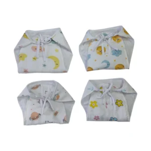Love Baby Muslin Cloth Nappy Set of 4 Medium – 673 M Combo P20 3