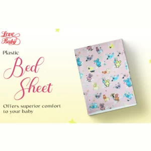 Love Baby Soft Bed Sheet Plastic – 613 E Blue P10 2