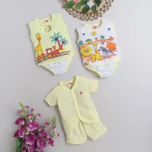 New Born Baby Gift Set Yellow Simran Yellow