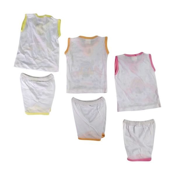 Basisc 3 Cotton Hosiery Shirt With 3 Pant Set – BC10 4
