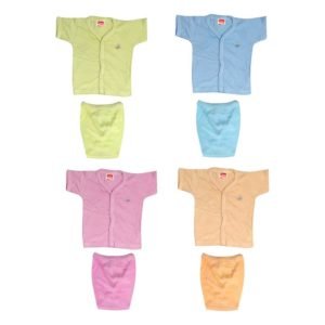 Basisc 3 Cotton Hosiery Shirt With 3 Pant Set – BC10