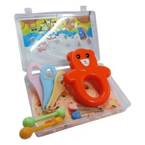 Orange Love Baby Rattle Toys for Babies