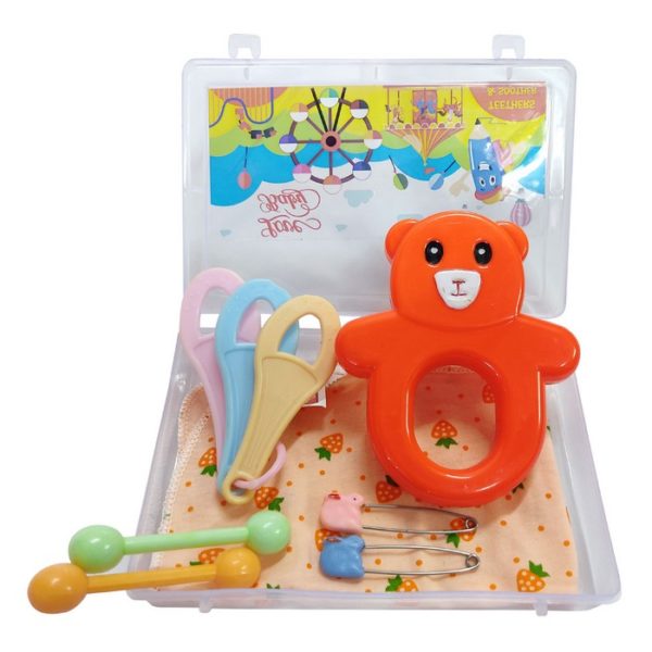 Orange Love Baby Rattle Toys for Babies 2