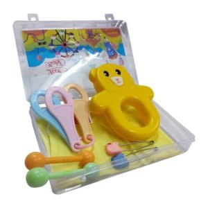 Yellow Love Baby Rattle Toys for Babies