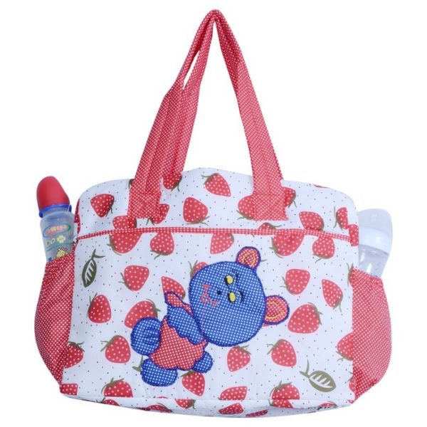 Cloth Bag Cherry Printed DBB14 Red P4 2