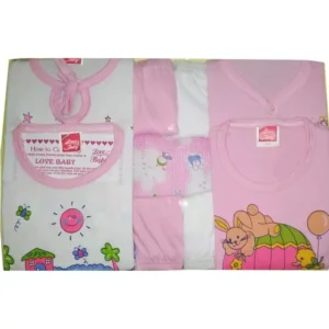 New Born Baby Gift Set Pink Paradice Pink