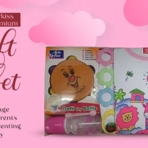 Oganic Ink Baby Gift Set 0 to 6 Months Motherkiss Pink