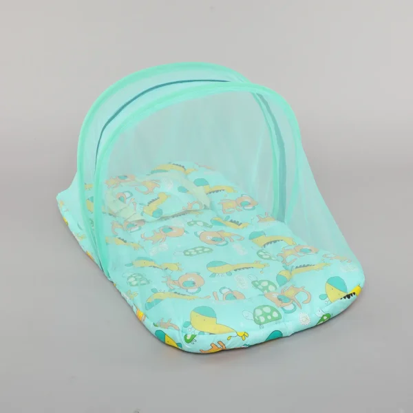 Love Baby bedding set with mosquito net for infant – ST29 Green P13 2