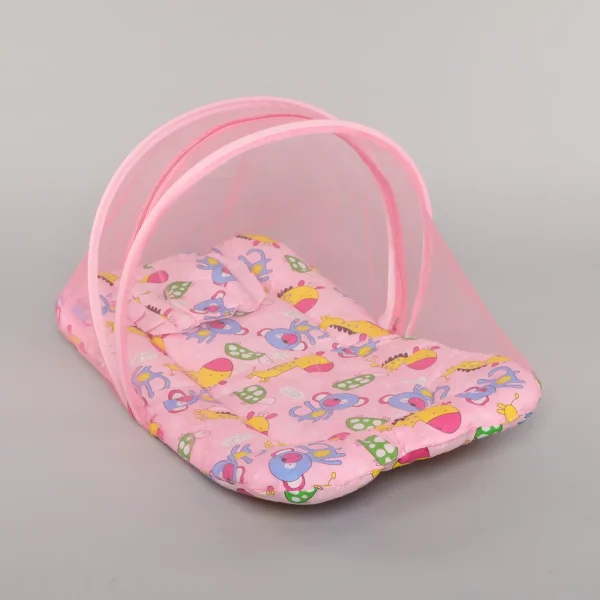 Love Baby bedding set with mosquito net for Baby – ST29 Pink P13 3