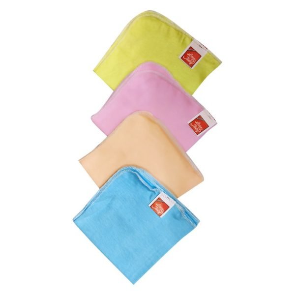 Washcloths for New Born baby Cotton Pack of 4 – WCL41 Combo P4 3